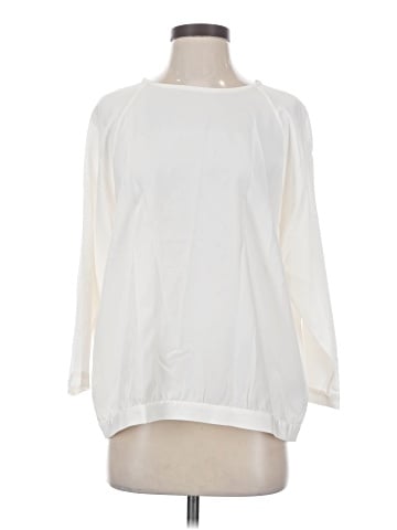 Tibi 3/4 Sleeve Silk Top (view 1)