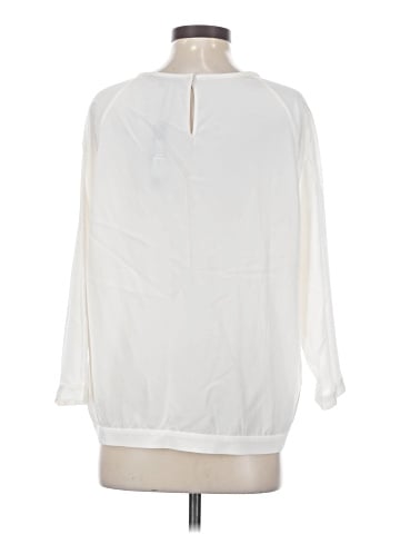 Tibi 3/4 Sleeve Silk Top (view 2)
