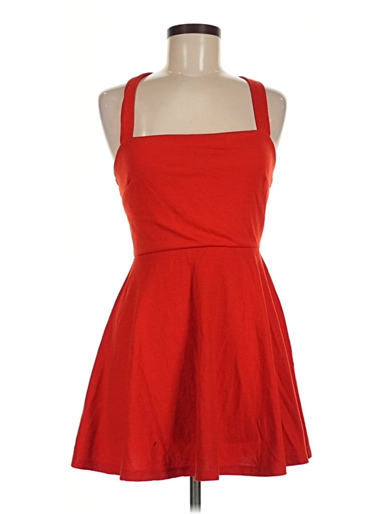 Pre-owned Forever 21 Cocktail Dress In Red