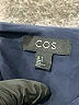 Cos Solid Black Cocktail Dress Size 6 - photo 7