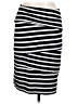 Design History Stripes Black Casual Skirt Size L - photo 1