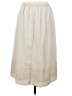 J.Crew 100% Polyester Solid Ivory Formal Skirt Size 00 - photo 2
