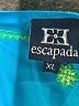 Escapada Teal 3/4 Sleeve Blouse Size XL - photo 7