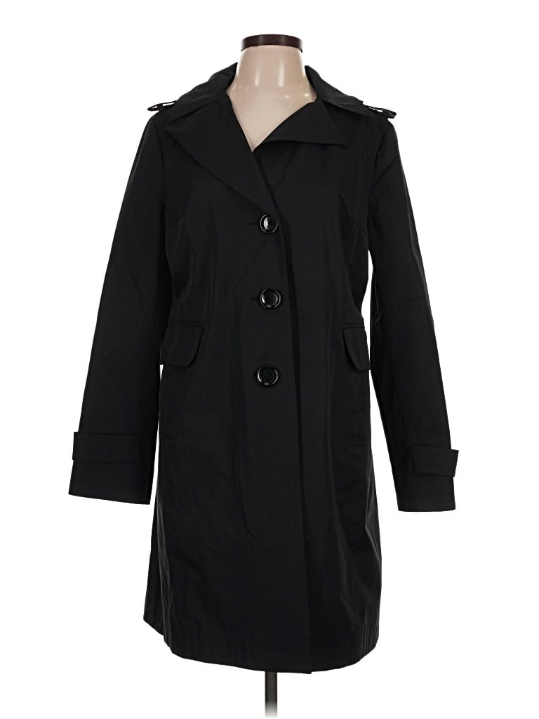 Pre-owned Michael Michael Kors Trenchcoat In Black
