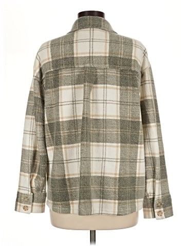 American Eagle Outfitters Long Sleeve Button-Down Shirt (view 2)