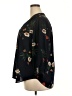 Vince Camuto 100% Polyester Floral Black 3/4 Sleeve Blouse Size 2X - photo 5