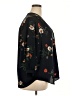 Vince Camuto 100% Polyester Floral Black 3/4 Sleeve Blouse Size 2X - photo 4