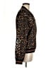 Pam & Gela Animal Print Brown Jacket Size M - photo 4
