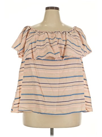 Lane Bryant Short Sleeve Blouse (view 1)