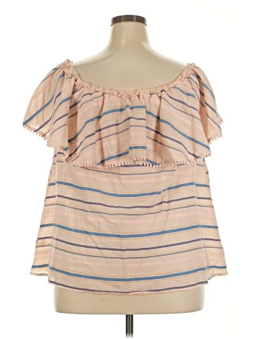 Lane Bryant Short Sleeve Blouse (view 2)