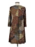 MSK Paisley Brown Casual Dress Size S - photo 2