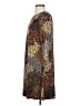 MSK Paisley Brown Casual Dress Size S - photo 5