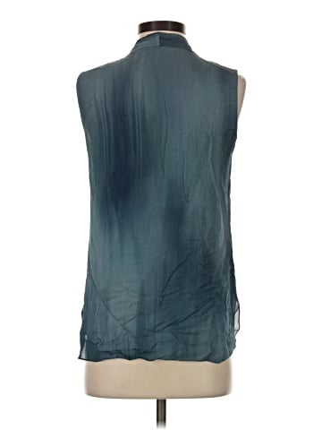 Elie Tahari Sleeveless Silk Top (view 2)