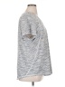 Xersion Tweed Silver Short Sleeve T-Shirt Size 0X - photo 4