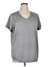 Xersion Gray Active T-Shirt Size 0X - photo 1