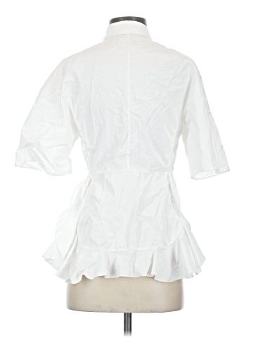 Giambattista Valli 3/4 Sleeve Button-Down Shirt (view 2)