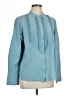 Boden 100% Polyester Blue Long Sleeve Blouse Size 12 - photo 1