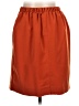 Slinky Brand 100% Polyester Solid Orange Formal Skirt Size 10 - photo 2