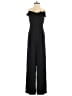 Badgley Mischka Solid Black Jumpsuit Size 2 - photo 1