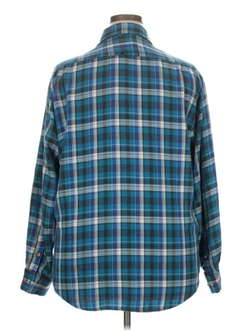 Sears Long Sleeve Button-Down Shirt (view 2)