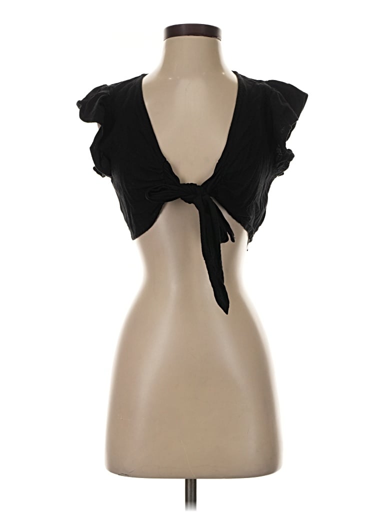 Pre-owned Vero Moda Sleeveless Blouse In Black