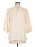 Unbranded 100% Polyester Ivory 3/4 Sleeve Blouse Size L - photo 1