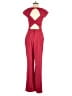 Crystal Sky Solid Red Jumpsuit Size XS - photo 2