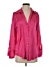 Zara 100% Polyester Pink Long Sleeve Blouse Size XS - photo 1