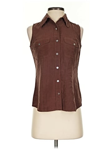 Ann Taylor Sleeveless Button-Down Shirt (view 1)