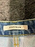 PacSun 100% Cotton Color Block Blue Jeans Size 22 - photo 3