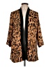 IMAN 100% Polyester Brown Cardigan Size L - photo 1