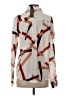 Lulus 100% Polyester Print Ivory Long Sleeve Blouse Size S - photo 2