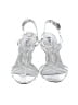 Fioni Night Metallic Silver Heels Size 7 - photo 2