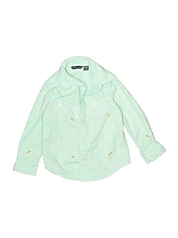 Janie and Jack Long Sleeve Button-Down Shirt (view 1)
