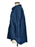 Khakis & Co Blue 3/4 Sleeve Button-Down Shirt Size M - photo 5