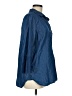 Khakis & Co Blue 3/4 Sleeve Button-Down Shirt Size M - photo 4