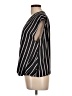 Leith 100% Polyester Stripes Black Sleeveless Blouse Size L - photo 5