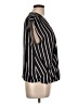 Leith 100% Polyester Stripes Black Sleeveless Blouse Size L - photo 4