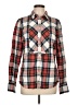 J.Crew 100% Cotton Plaid Red Long Sleeve Button-Down Shirt Size 12 (tall) - photo 1