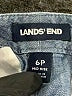 Lands' End 100% Cotton Solid Blue Shorts Size 6 (petite) - photo 3