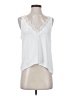 Shein 100% Polyester White Sleeveless Blouse Size 4 - photo 1