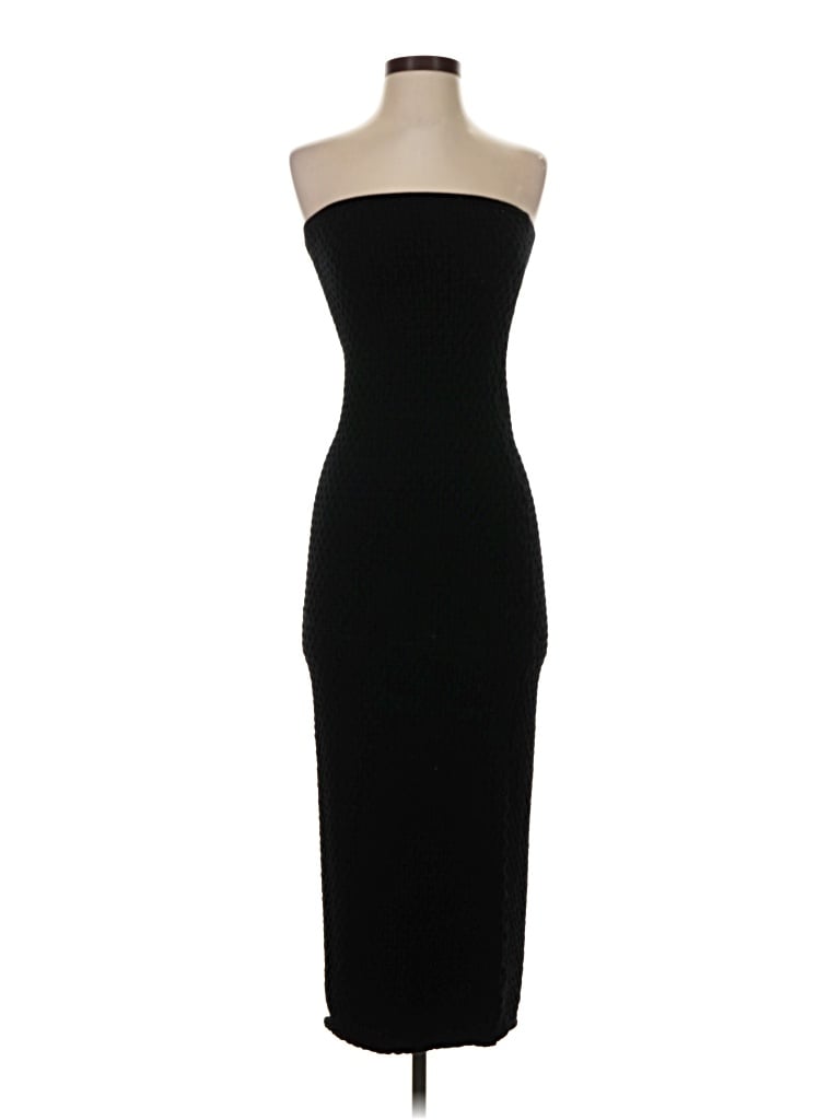 Pre-owned Open Edit Cocktail Dress In Black