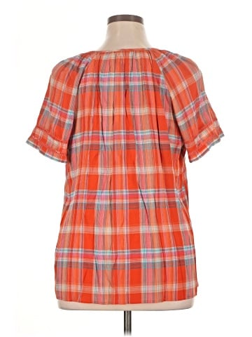 Christopher & Banks Short Sleeve Blouse (view 2)