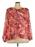 Jennifer Lopez Pink 3/4 Sleeve Blouse Size 2X - photo 1