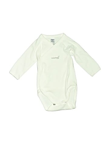 Petit Bateau Long Sleeve Onesie (view 1)