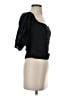 MDRN 100% Cotton Black 3/4 Sleeve Top Size XS - photo 4