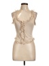 iris Ivory Sleeveless Blouse Size L - photo 1