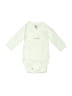 Petit Bateau Ivory Long Sleeve Onesie Size Newborn - photo 1