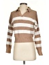 Jessica Simpson Stripes Tan Pullover Sweater Size S - photo 1