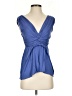 Max Studio Blue Sleeveless Blouse Size XS - photo 1